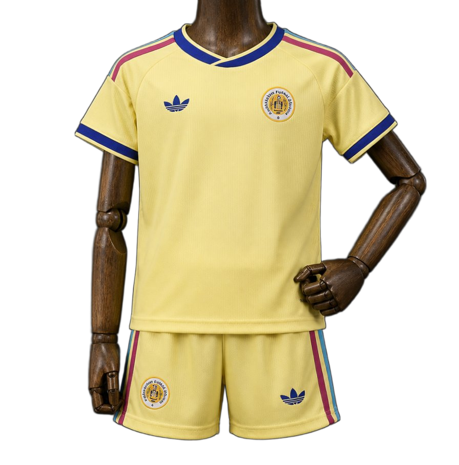 Curaçao 2026 World Cup Away Kids Kit