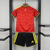 Belgium 2026 World Cup Home Kids Kit