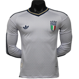 Italy 2026 Away Jersey – Player Version – Long Sleeve – White