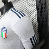 Italy 2026 Away Jersey – Player Version – Long Sleeve – White