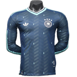 Germany 2026 Away Jersey – Player Version – Long Sleeve – Blue/Navy