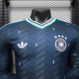 Germany 2026 Away Jersey – Player Version – Long Sleeve – Blue/Navy
