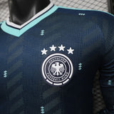 Germany 2026 Away Jersey – Player Version – Long Sleeve – Blue/Navy