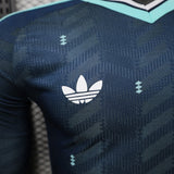 Germany 2026 Away Jersey – Player Version – Long Sleeve – Blue/Navy