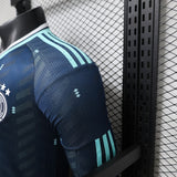 Germany 2026 Away Jersey – Player Version – Long Sleeve – Blue/Navy