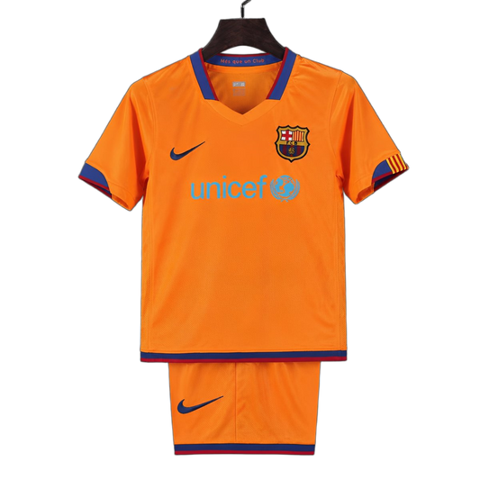 FC Barcelona 2006/07 Away Kids Kit – Retro Version