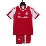 Bayern Munich 2003/04 Home Kids Kit – Retro Version