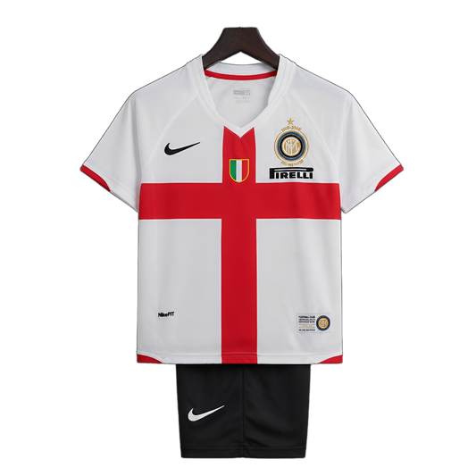 Inter Milan 2007/08 Away Kids Kit – Retro Version