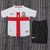 Inter Milan 2007/08 Away Kids Kit – Retro Version