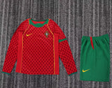 Portugal 2004 Home Kids Kit – Long Sleeve – Retro Version