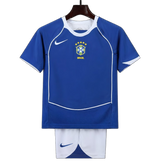 Brazil 2004 Away Kids Kit – Retro Version