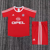 Bayern Munich 2001/02 Home Kids Kit – Retro Version