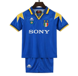 Juventus 1995/96 Away Kids Kit – Retro Version