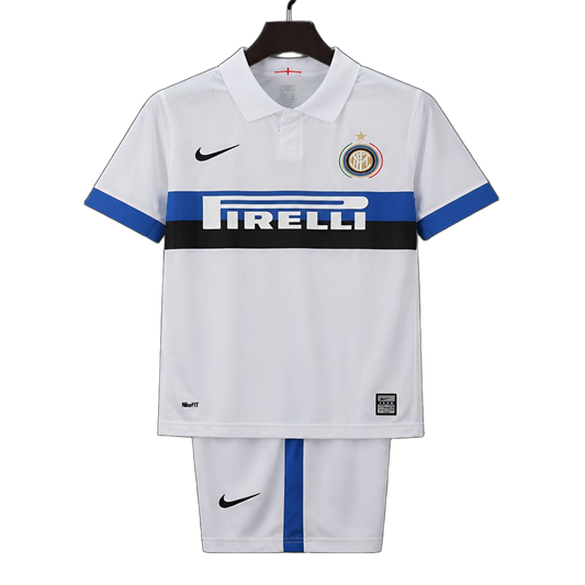 Inter Milan 2009/10 Away Kids Kit – Retro Version