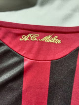 AC Milan 2009/10 Home Kids Kit – Long Sleeve – Retro Version