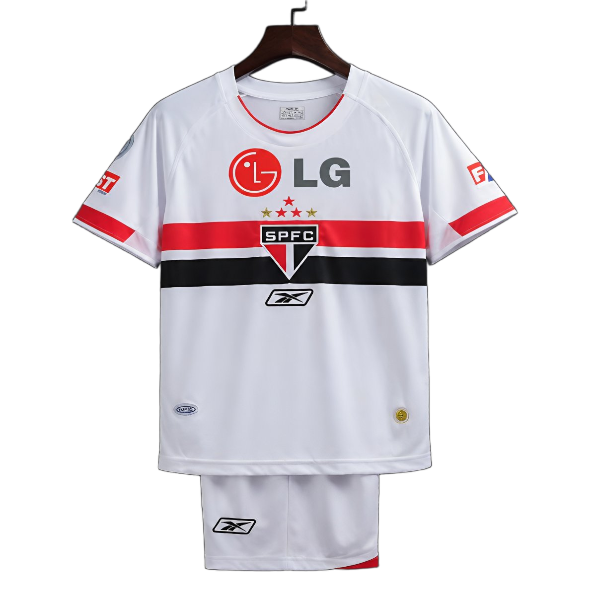 São Paulo 2007/08 Home Kids Kit – Retro Version