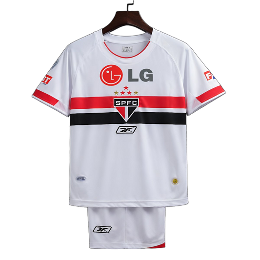 São Paulo 2007/08 Home Kids Kit – Retro Version