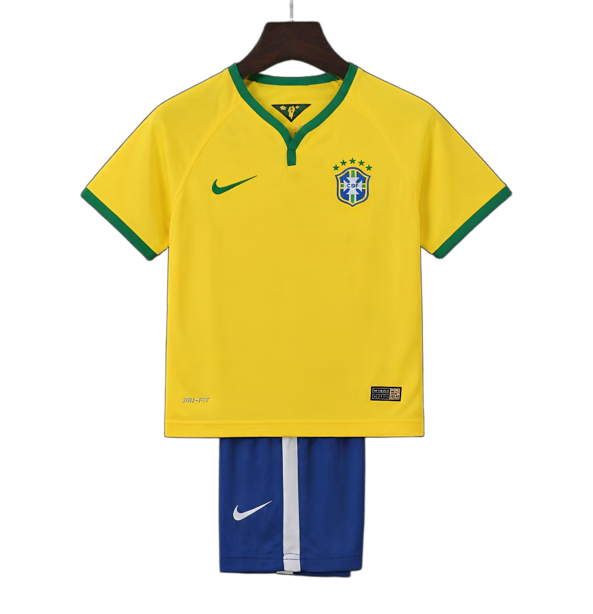 Brazil 2014 Home Kids Kit – Retro Version