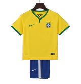 Brazil 2014 Home Kids Kit – Retro Version