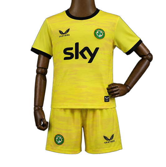 Ireland 2026 Goalkeeper Jersey – Kids – Yellow