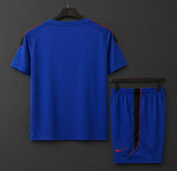 Norway 2026 Away Training Jersey – Red/Blue – Shorts Set