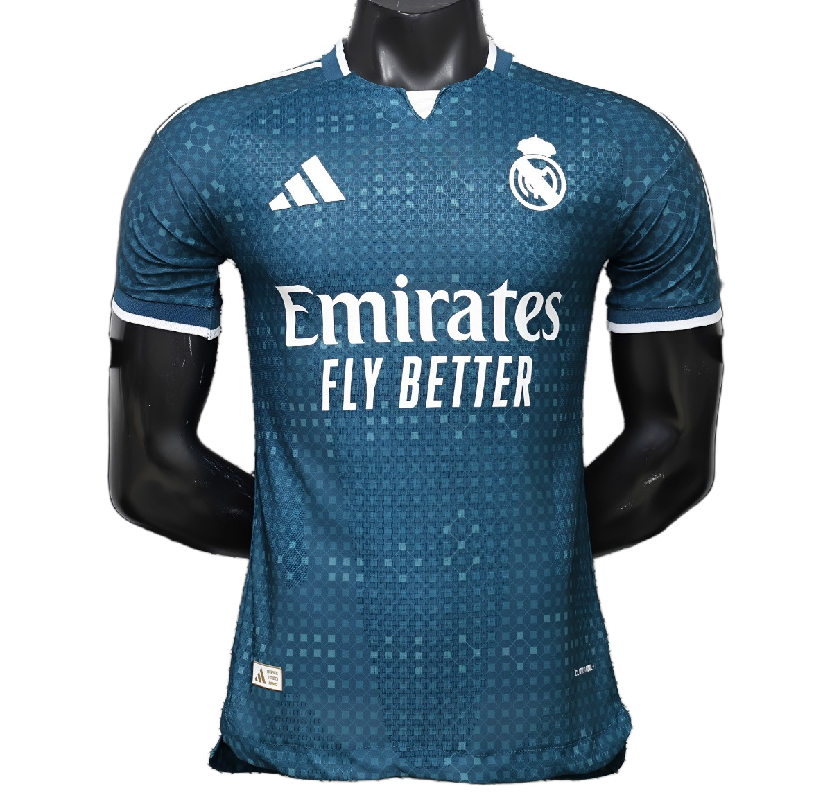 Real Madrid 2026/27 Away Jersey – Player Version – Blue/Teal