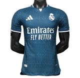 Real Madrid 2026/27 Away Jersey – Player Version – Blue/Teal