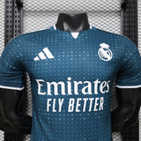 Real Madrid 2026/27 Away Jersey – Player Version – Blue/Teal