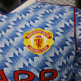 Manchester United 2026/27 Away Jersey – Player Version – Retro Version – Blue