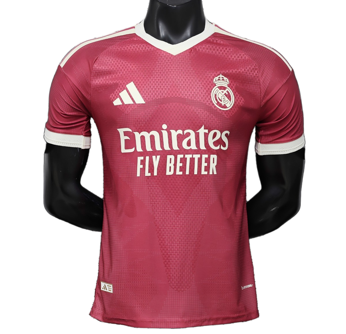 Real Madrid 2026/27 Third Jersey – Player Version – Red/Burgundy