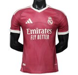 Real Madrid 2026/27 Third Jersey – Player Version – Red/Burgundy