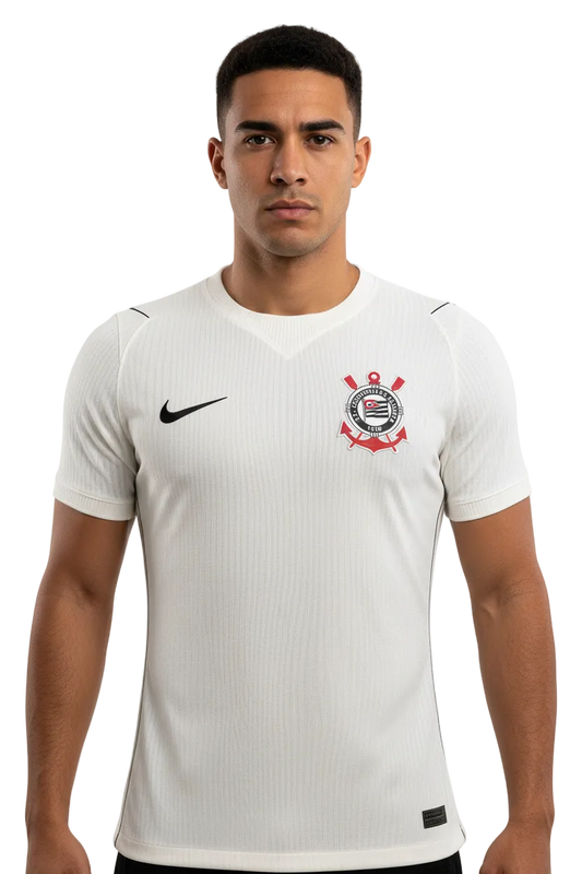 Corinthians 2026/27 Home Jersey – Player Version – White