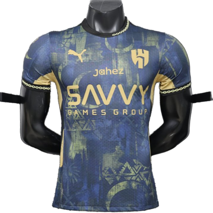 Al – hilal 2026/27 Away Jersey – Player Version – Special Edition – Blue/Navy