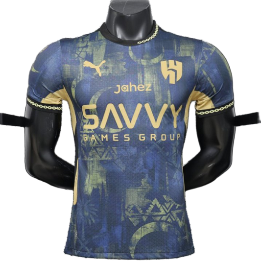Al – hilal 2026/27 Away Jersey – Player Version – Special Edition – Blue/Navy