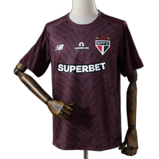 São Paulo 2026/27 Goalkeeper Jersey – Deep Burgundy