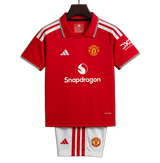 Manchester United 2026/27 Home Kids Kit