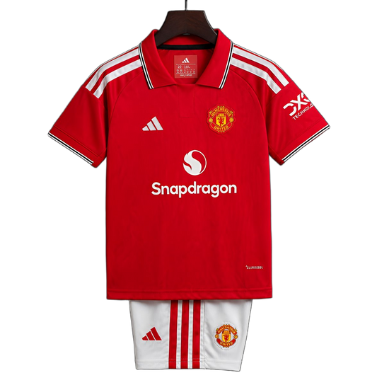 Manchester United 2026/27 Home Kids Kit