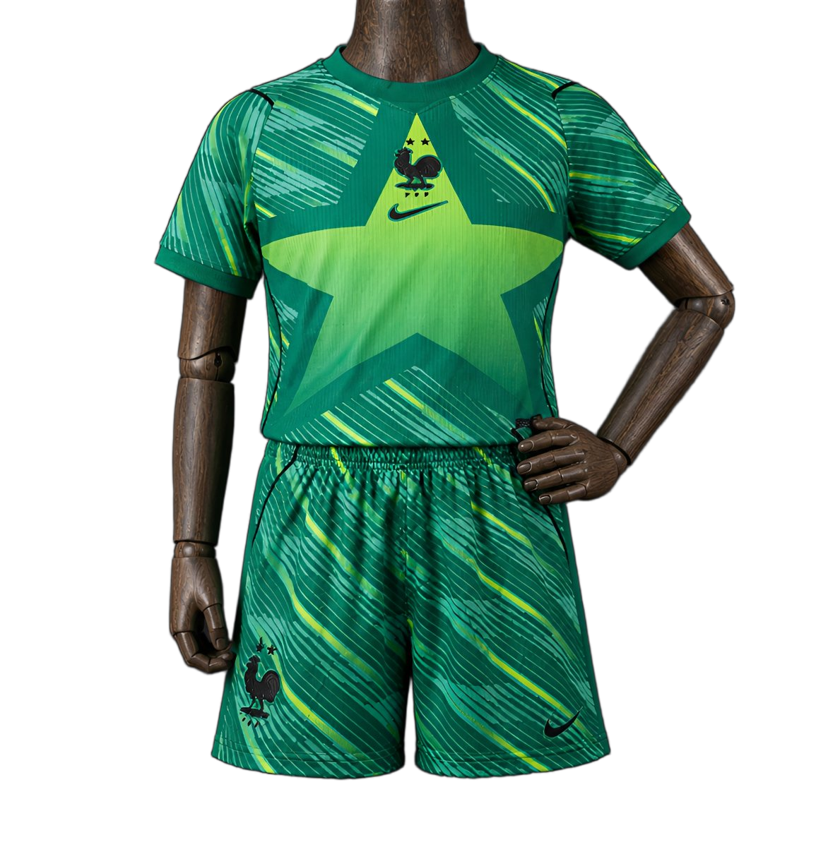 France 2026 Goalkeeper Kids Kit – Green