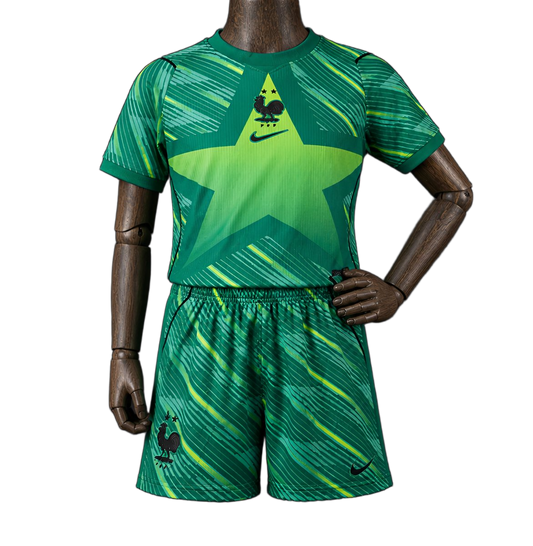 France 2026 Goalkeeper Kids Kit – Green