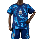 England 2026 Goalkeeper Kids Kit – Blue
