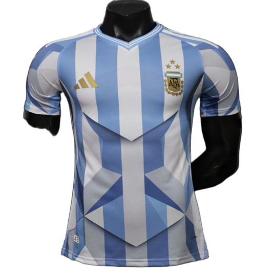 Argentina 2026 Home Jersey – Player Version – Special Edition – White/Blue – Sky