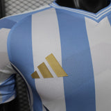 Argentina 2026 Home Jersey – Player Version – Special Edition – White/Blue – Sky