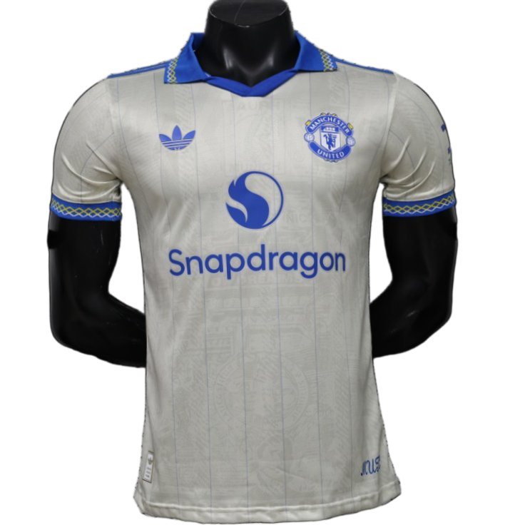 Manchester United 2026/27 Away Jersey – Player Version – White