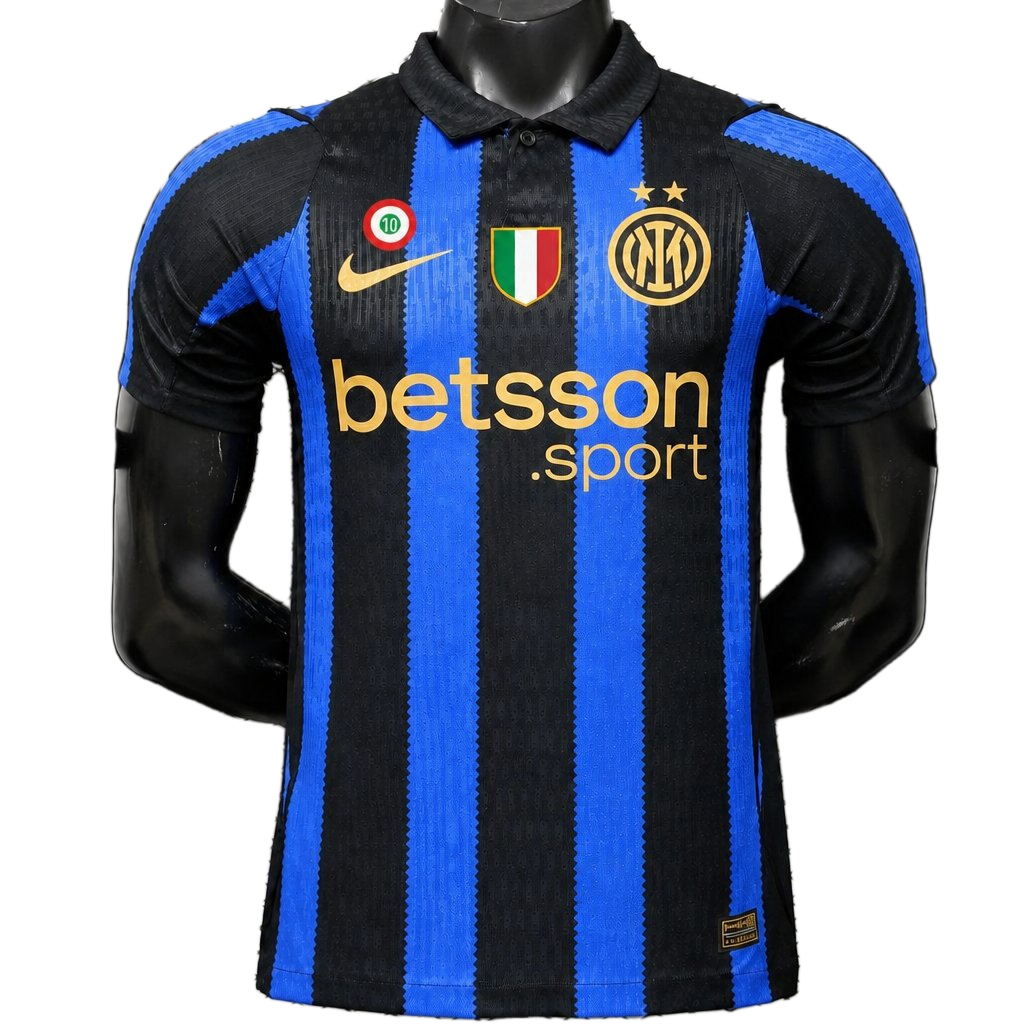 Inter Milan 2026/27 Home Jersey – Player Version – Black/Blue