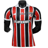 São Paulo 2026/27 Away Jersey – Player Version – Black/White/Red