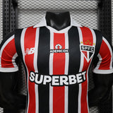 São Paulo 2026/27 Away Jersey – Player Version – Black/White/Red