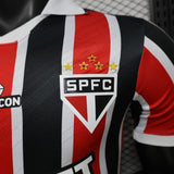 São Paulo 2026/27 Away Jersey – Player Version – Black/White/Red