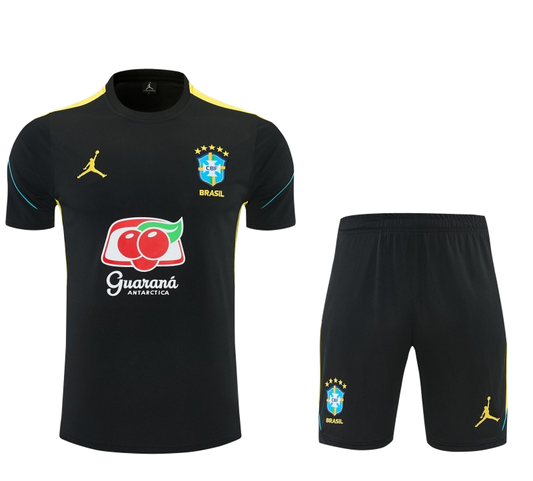 Brazil 2026 Jersey – Black – Short Shorts