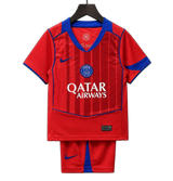 Paris Saint – Germain 2025/26 Third Kids Kit – Red