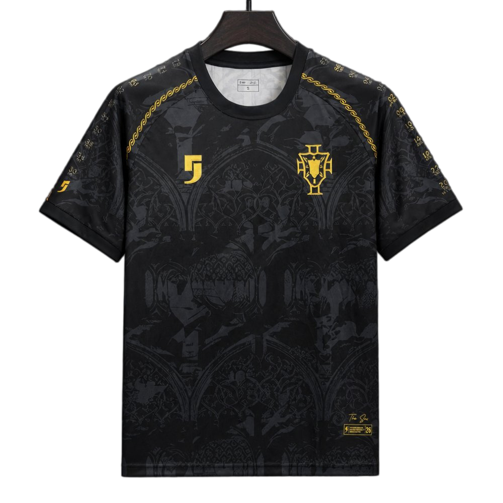 Portugal 2026 Jersey – Black – Comma Siu Heritage